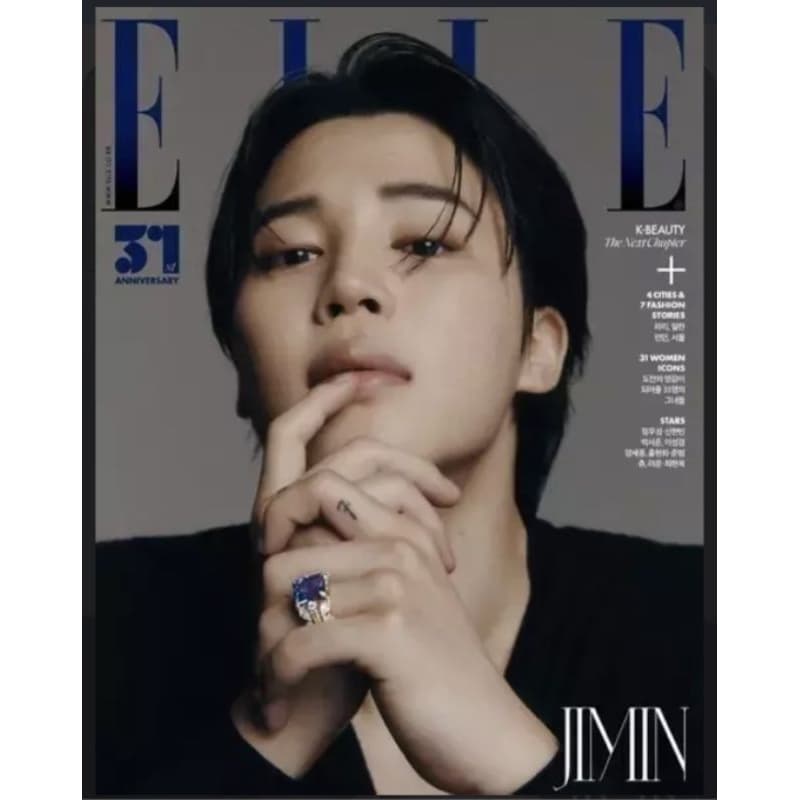 BTS Jimin Official ELLE Magazine [PRONTA ENTREGA]