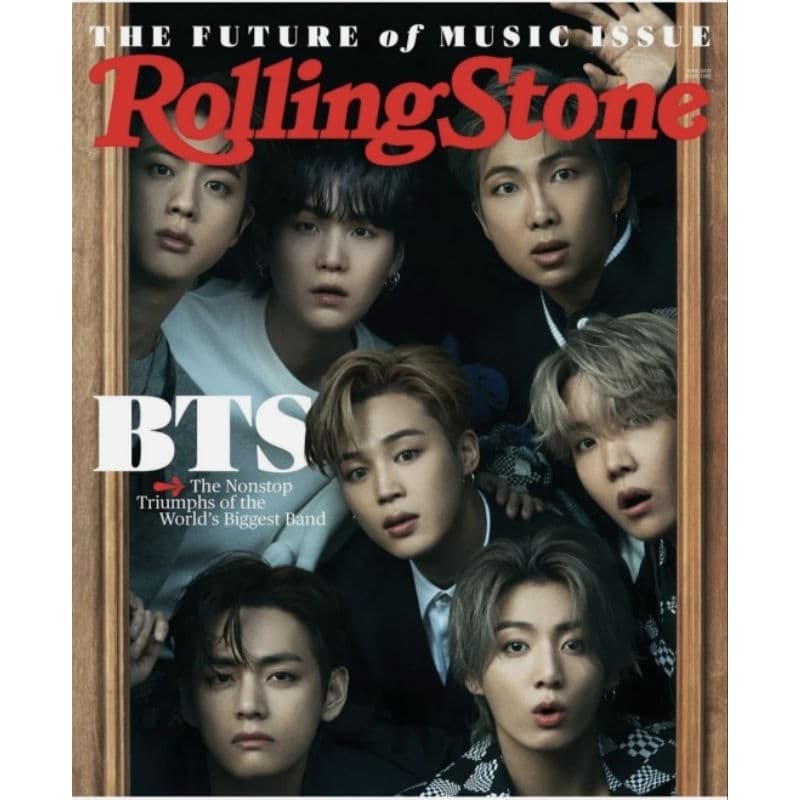 Rolling Stone Magazine BTS Official [PRONTA ENTREGA]
