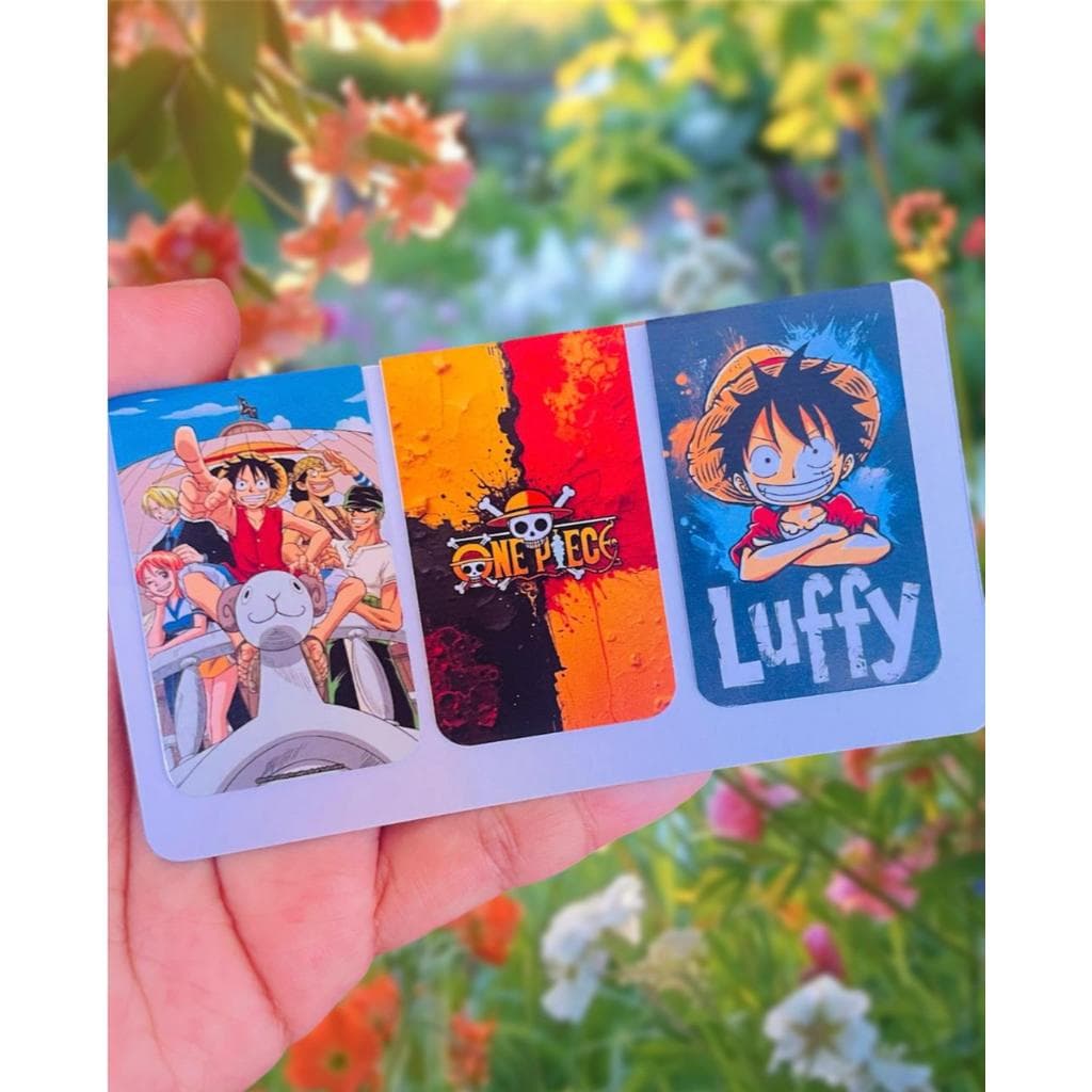 KIT 3 MARCADORES MAGNÉTICO ONE PIECE