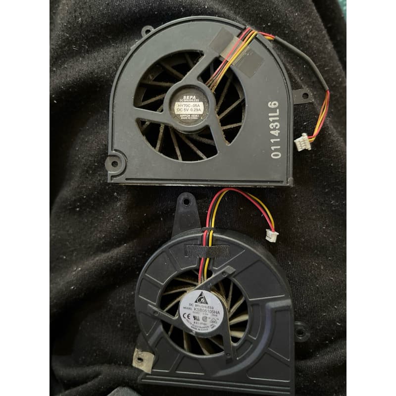 Coolers Internos para Notebook