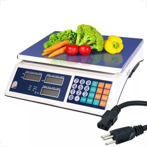 Balança Digital Eletrônica Alta Precisão 40kg Bivolt 127V/220V