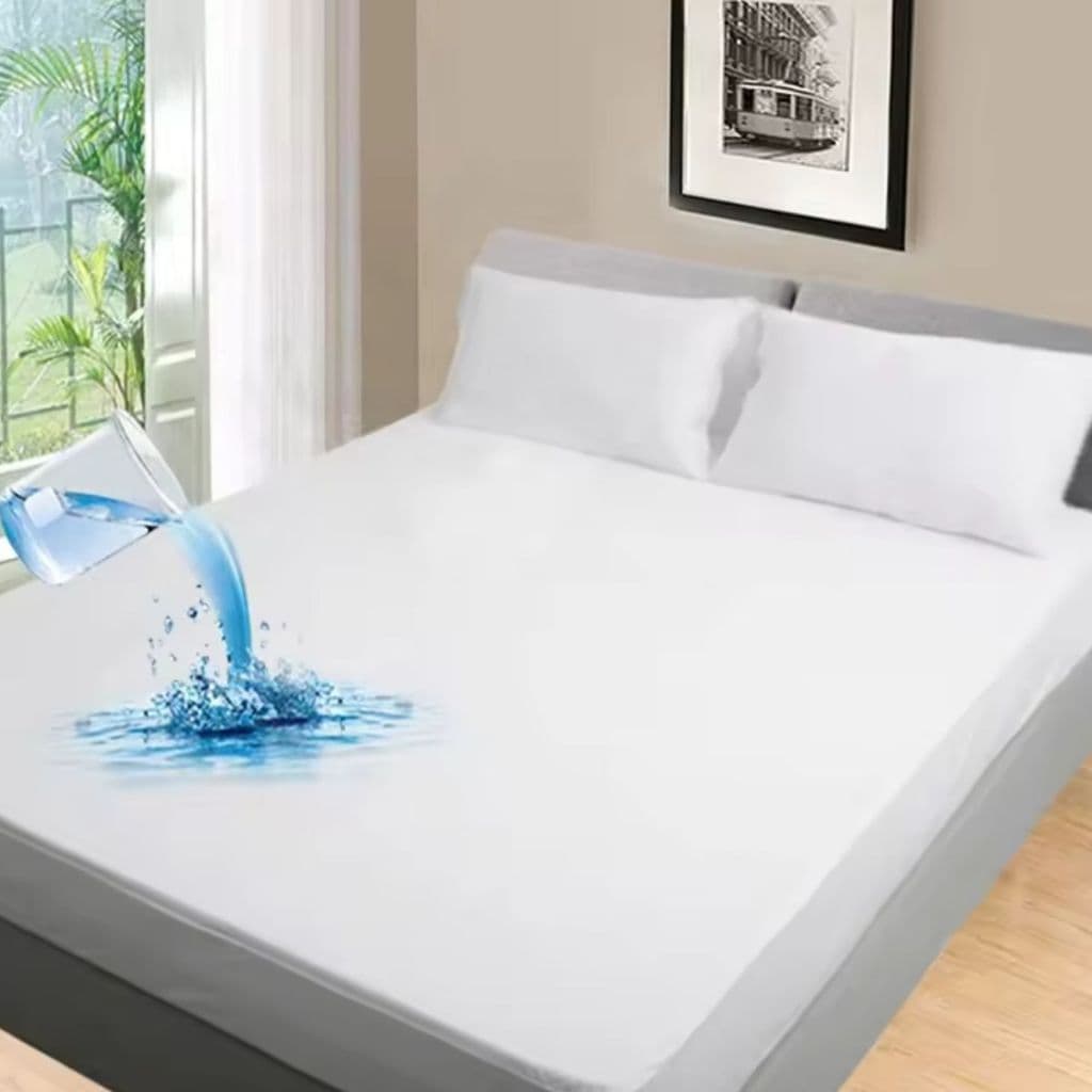 Lençol Impermeável Siliconado Colchão Solteiro  Antialérgico Antimofo Antixixi