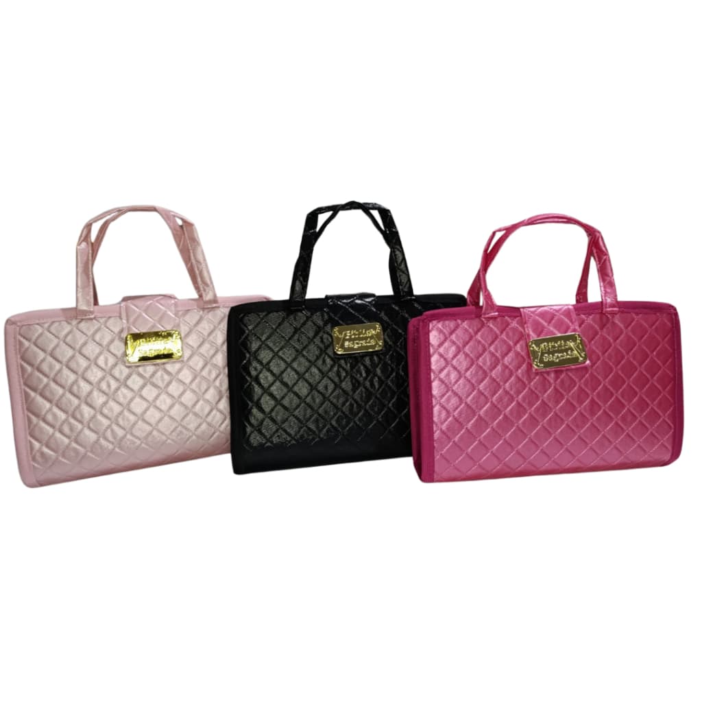 Capa para Bíblia de Estudo Média Bolsa com Alça de Mão e Botão Magnético Couro Sintético Croco - N° 11