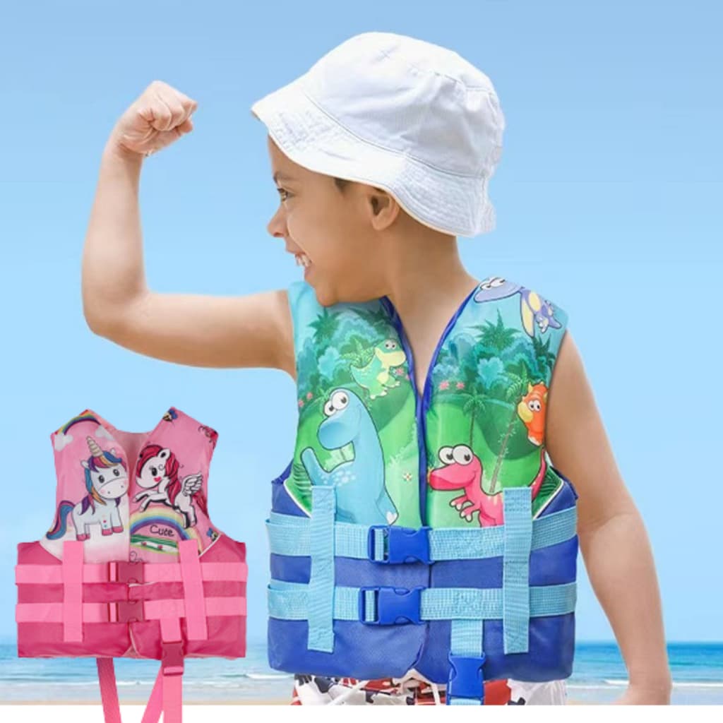 Colete Salva Vidas Infantil de Flutuação  Confortável  Crianças Boia Não Fura 20 30 50 kilos