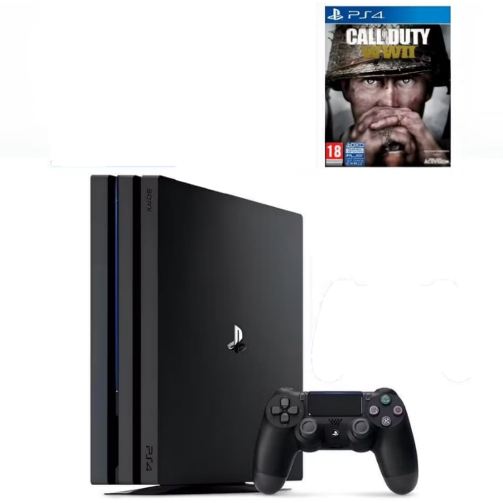 Ps4 pro 1TB com 1 controle + 1 jogo aleatório