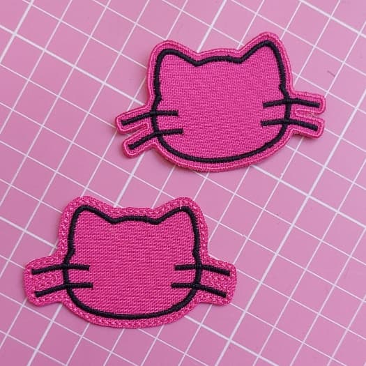 Patch Gato Casa da Gabby Calça Termocolante Bordado