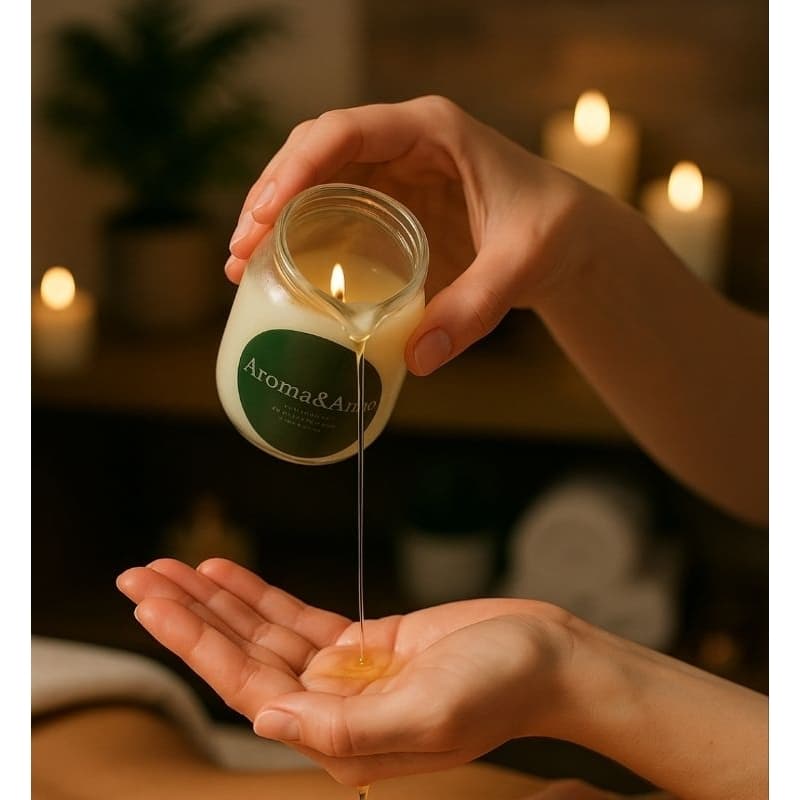 vela massagem hidratante perfumado antistress namorados presente massagem meditação