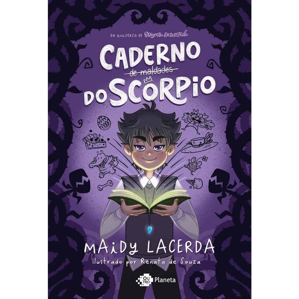 Livro O Caderno de Maldades do Scorpio – Maidy Lacerda