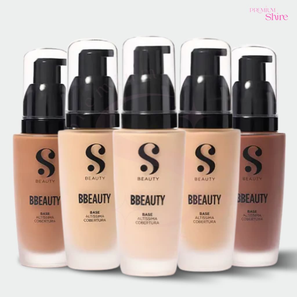 Base Líquida Alta Cobertura BBeauty Suelen Makeup SBeauty
