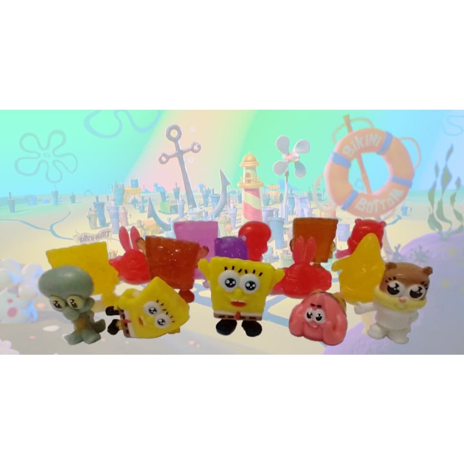 Bob Esponja Batavinho Surpresa - Coleção Sponge Bob Miniaturas Sortidas