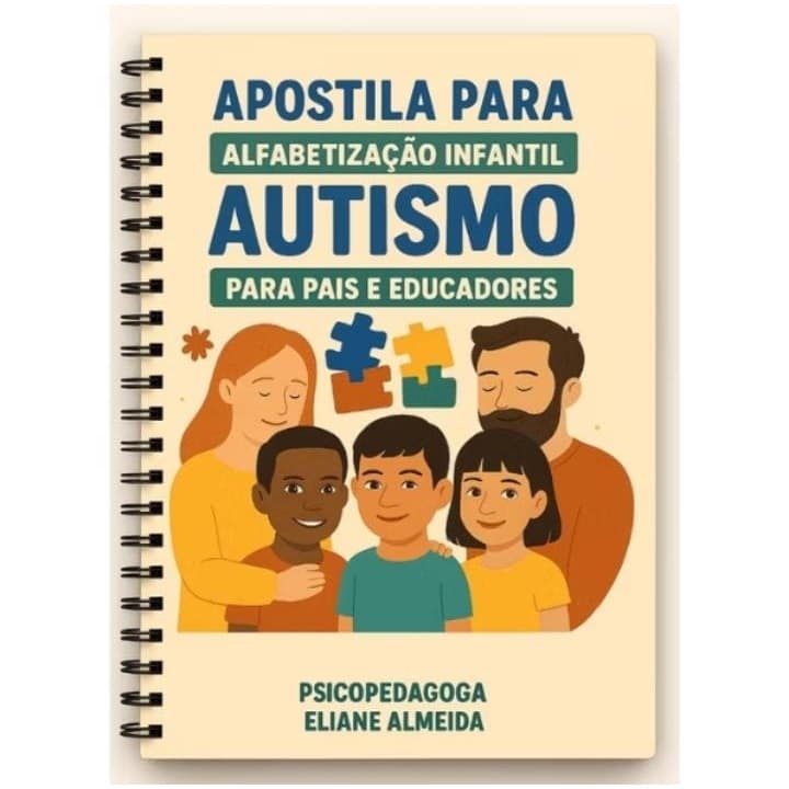 MEGA APOSTILA 200 PÁGINAS ATIVIDADES PARA ALFABETIZAÇÃO INFANTIL AUTISMO 2025