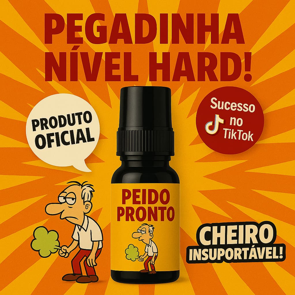 Peido Líquido Spray 30ml Zoação Risadas Pegadinhas Inesquecíveis
