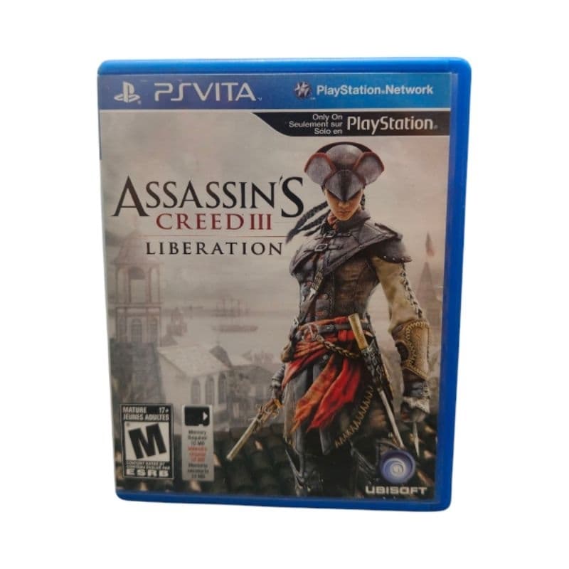 Assasins Creed 3 Liberation - Ps vita - Cartão de Jogo