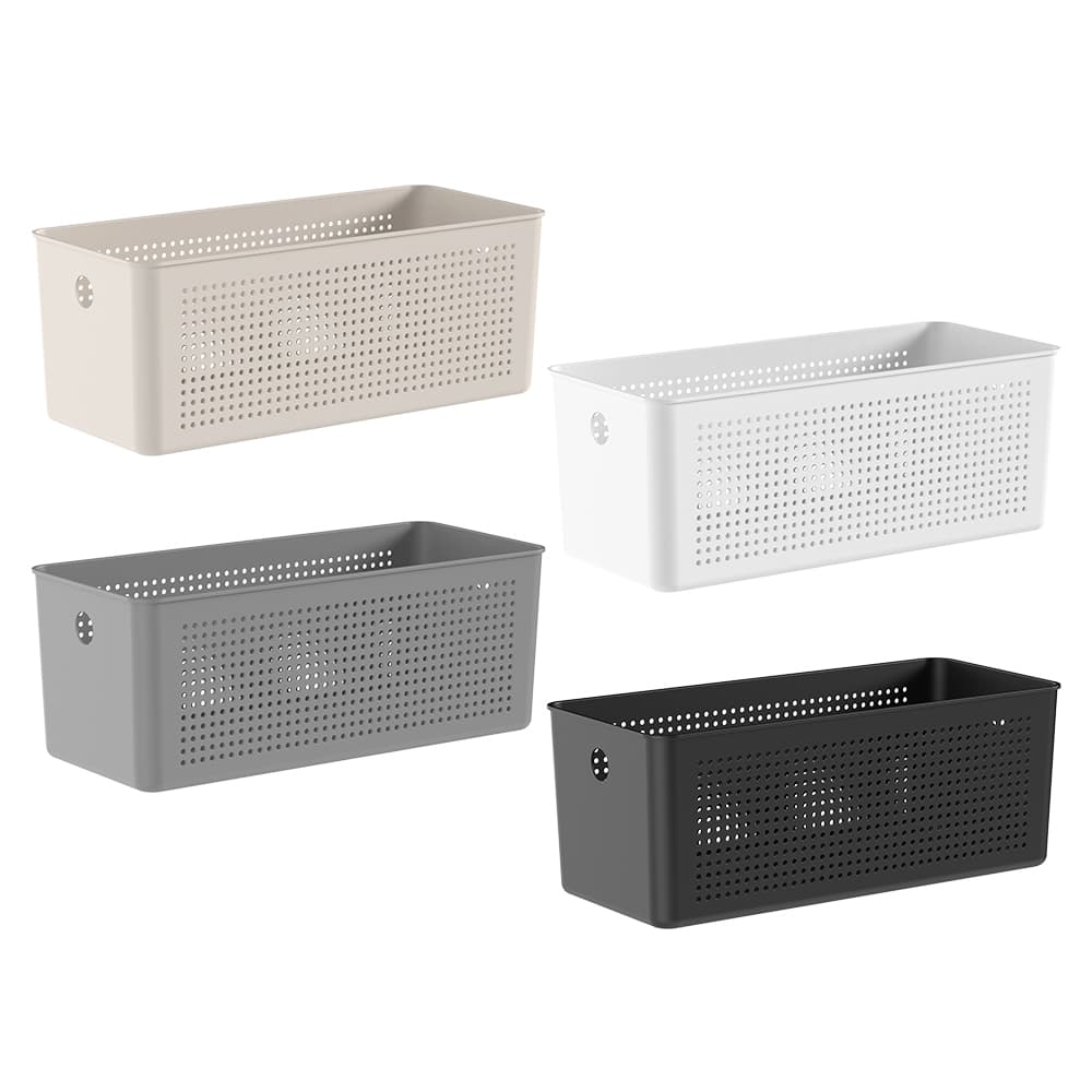 Cesto Organizador 6,6L Linha Flow - Ou Lavanderia Dispensa