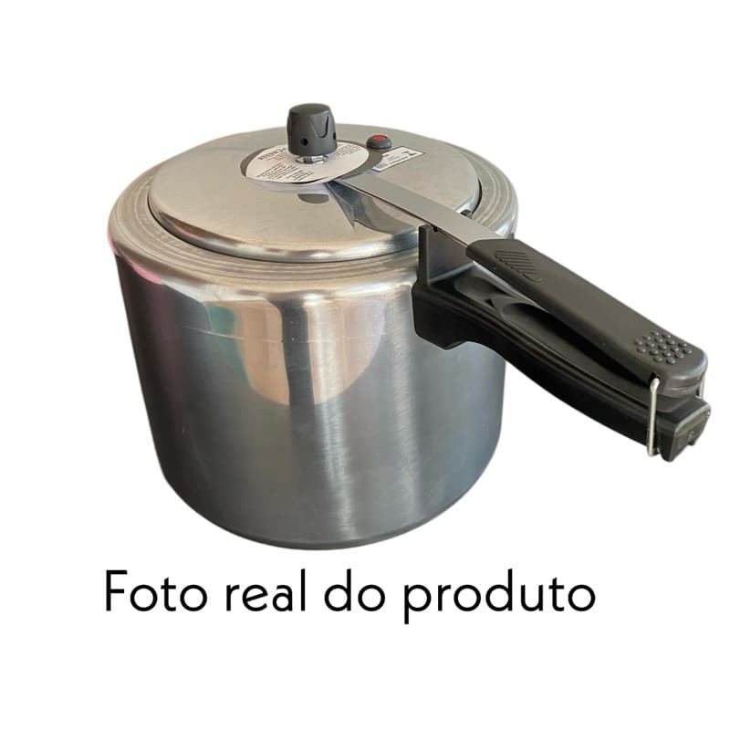 Panela de pressão 10,0 Litros - Fechamento Interno - Polida
