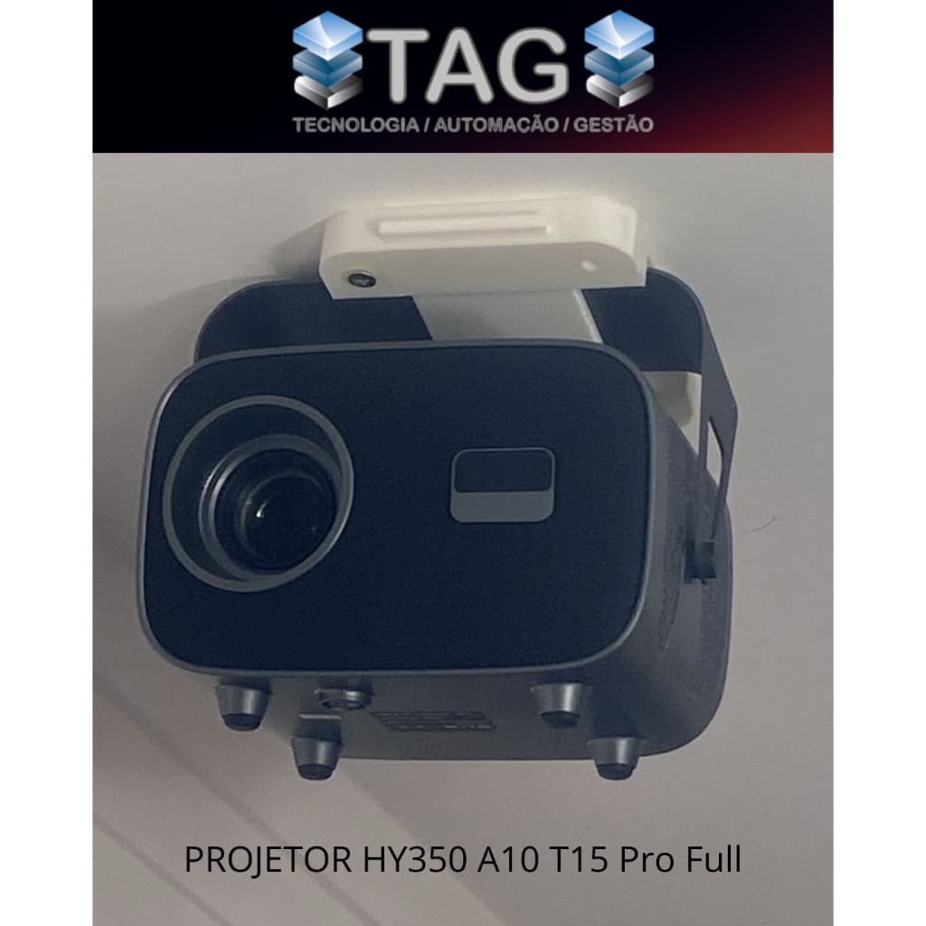 SUPORTE REFORÇADO PARA PROJETOR HY350 A10 T15 Pro Full - BRANCO