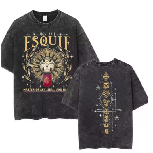 Camiseta Camisa Blusa Algodão Unissex Clair Obscur Expedition 33