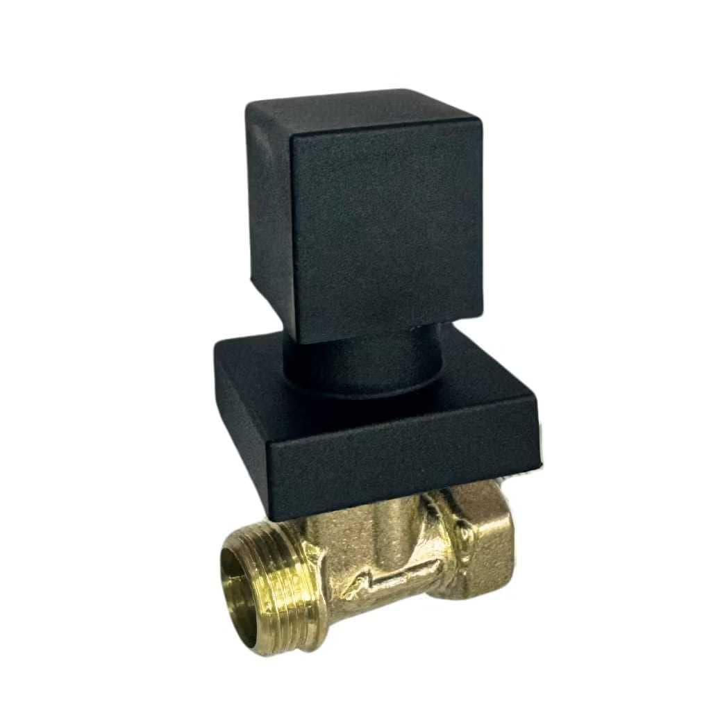 Registro De Pressão completo 3/4 Para Chuveiro 1416 De Parede DN 20 Preto