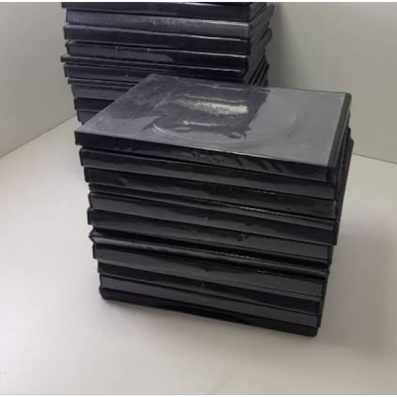 lote 10 caixas de dvds estojo case box para guardar CDs ou dvds de shows música jogos filmes caixinhas
