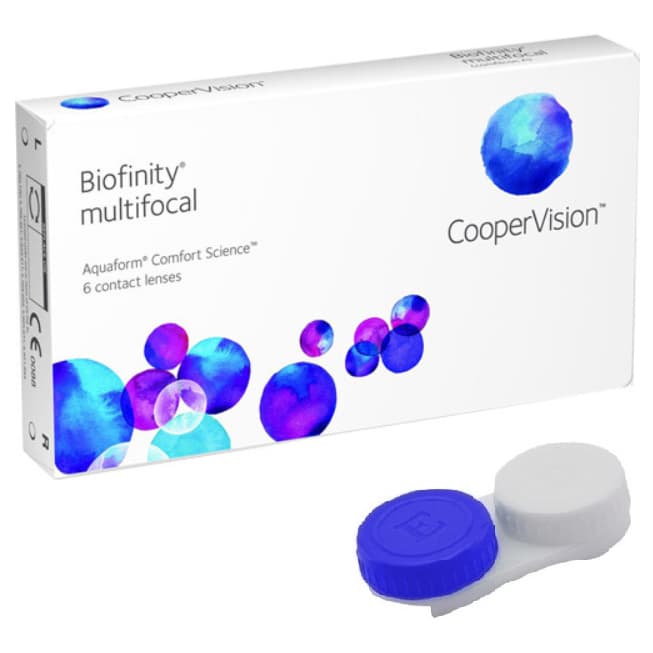Lente De Contato Biofinity® Multifocal Incolor - Coopervision