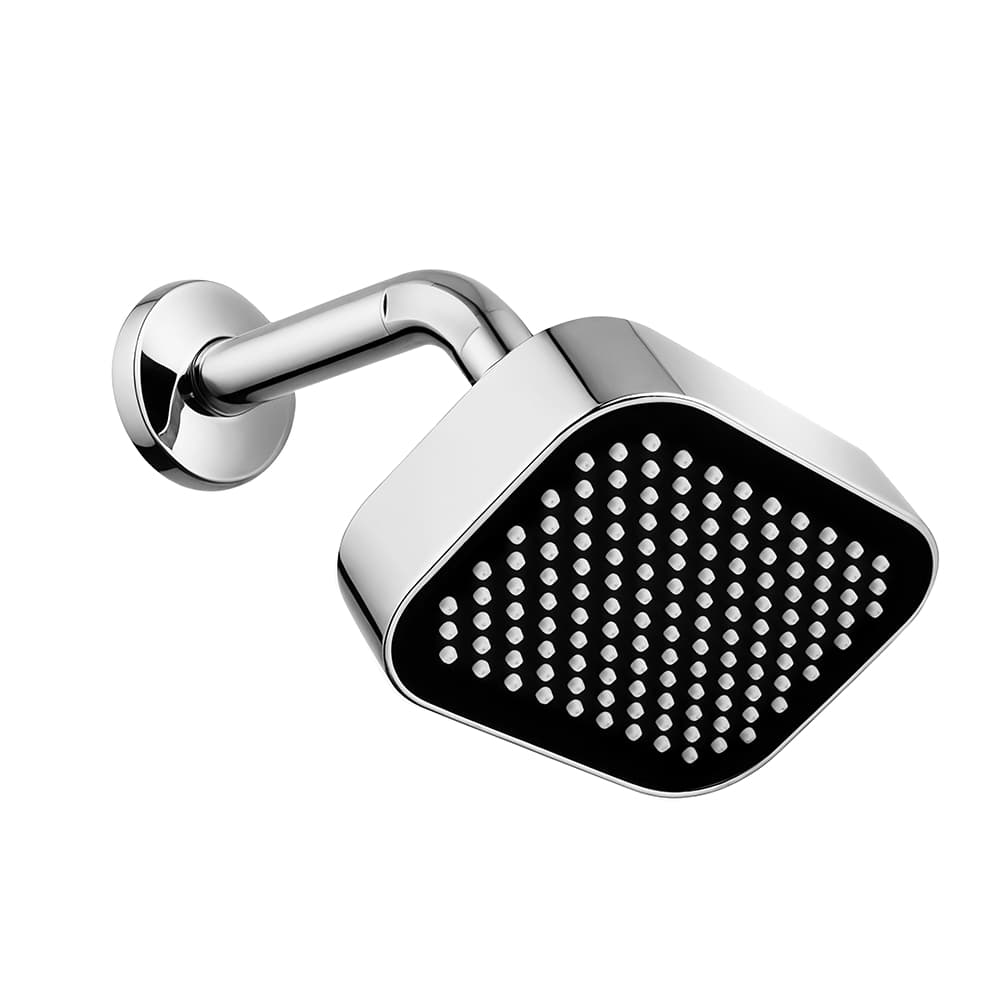 Heemli chuveirinho ABS 1/4 Conexão Universal Saída de Água em Grande Área e Alta Densidade Quadrado Chuveiro teto 15x10