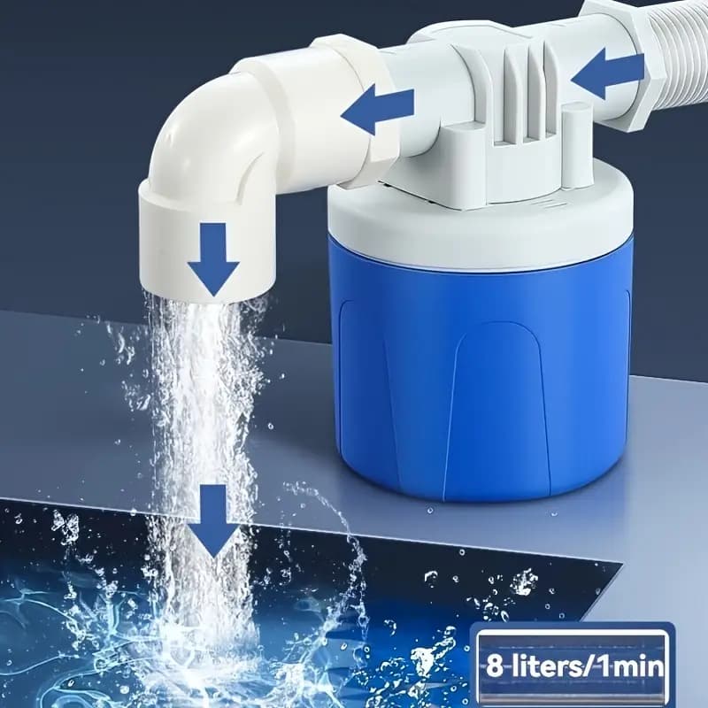 1/2” Válvula de Boia de Controle de Nível de água Totalmente Automática