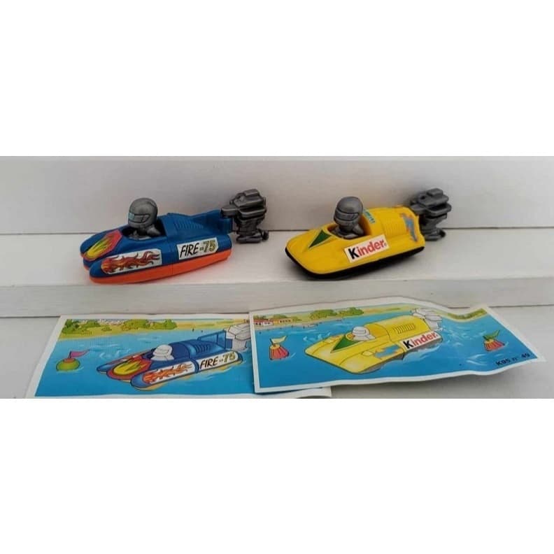 Kinder ovo - Coleção completa - Bateau Montable