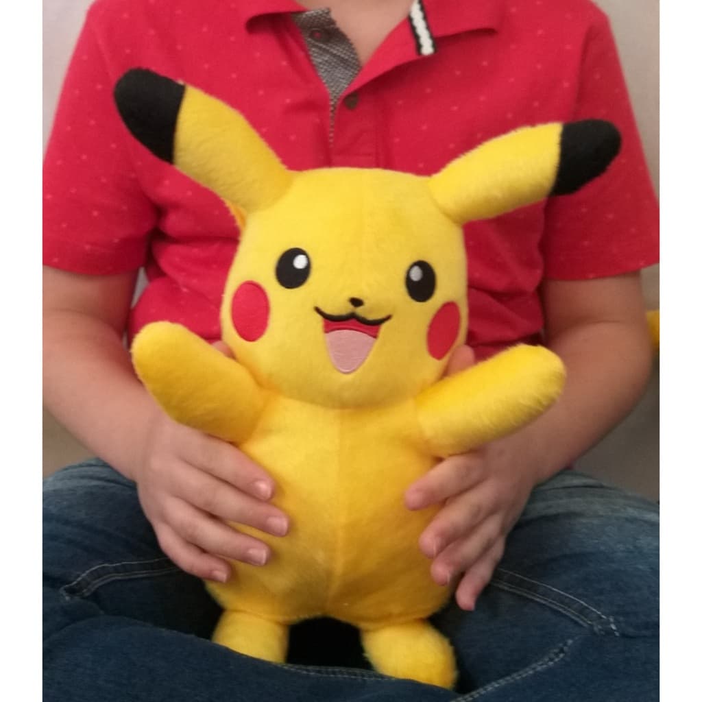 Pikachu Pelúcia 34cm, ótimo presente de natal para crianças de todas as idades