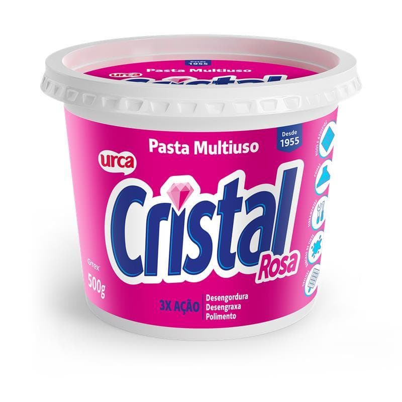 Sabão em Pasta Cristal Rosa 500G