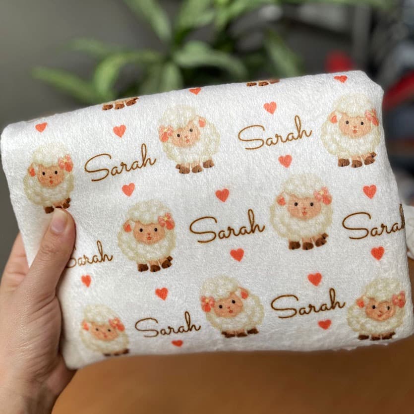 MANTA PARA BEBÊ  ANTIALÉRGICO PERSONALIZADO