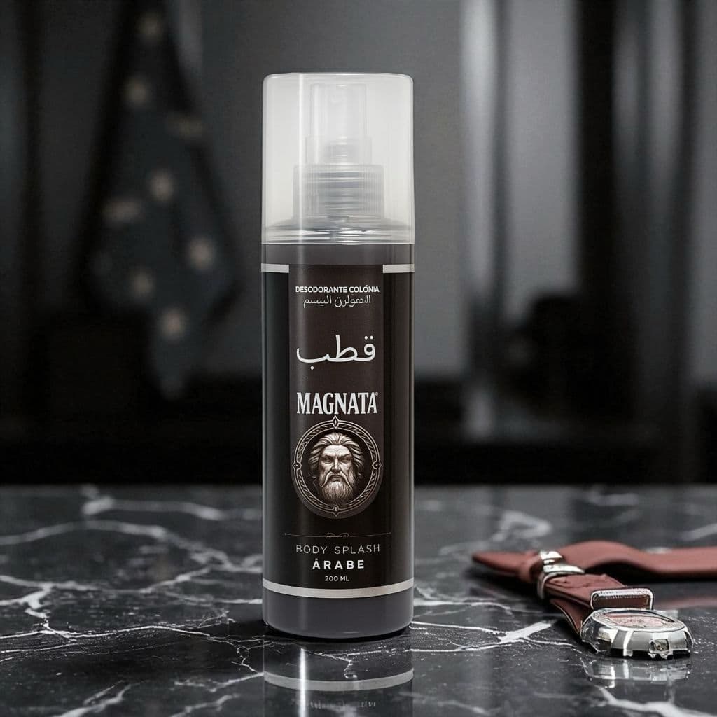 Perfume Árabe Magnata 200ml – Inspiração Força do Leão | Alta Fixação & Elegância