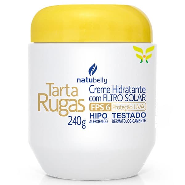 TARTA RUGAS Creme Hid Com Filtro Solar 240g Natubelly