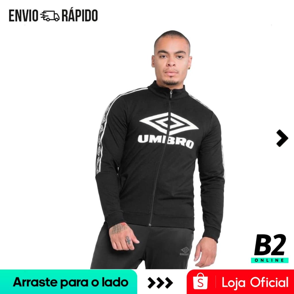 Jaqueta Umbro Large Diamond Club Masculina Original Com Nota Fiscal e Garantia
