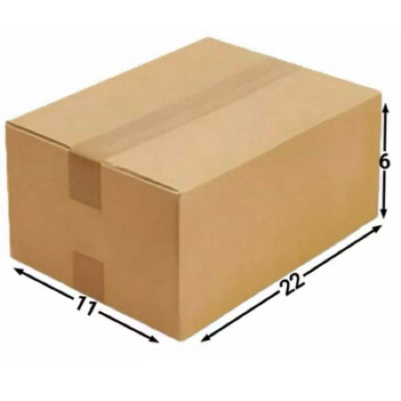 100 Caixas 22x11x6 papelão embalagem correio sedex e-commerce