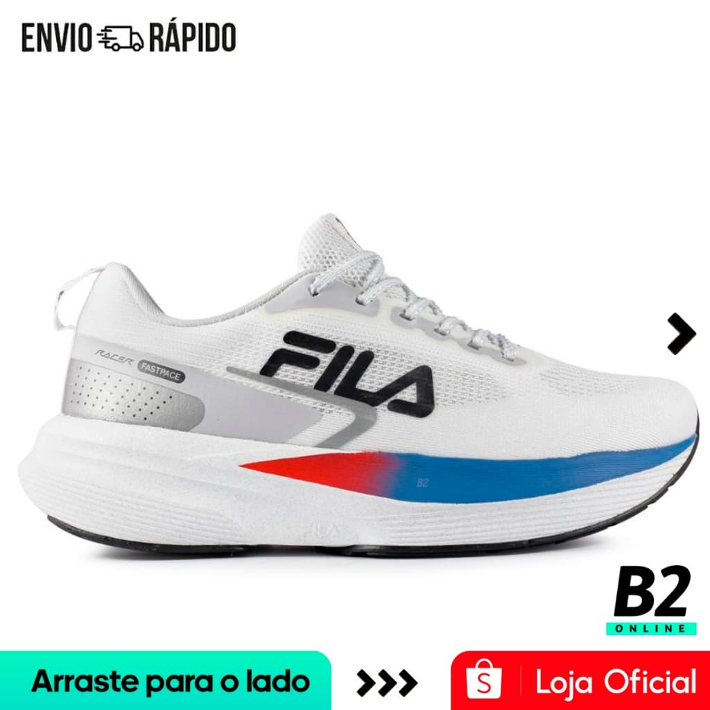 Tênis Fila Racer Fastpace Masculino Original com Nota Fiscal e Garantia