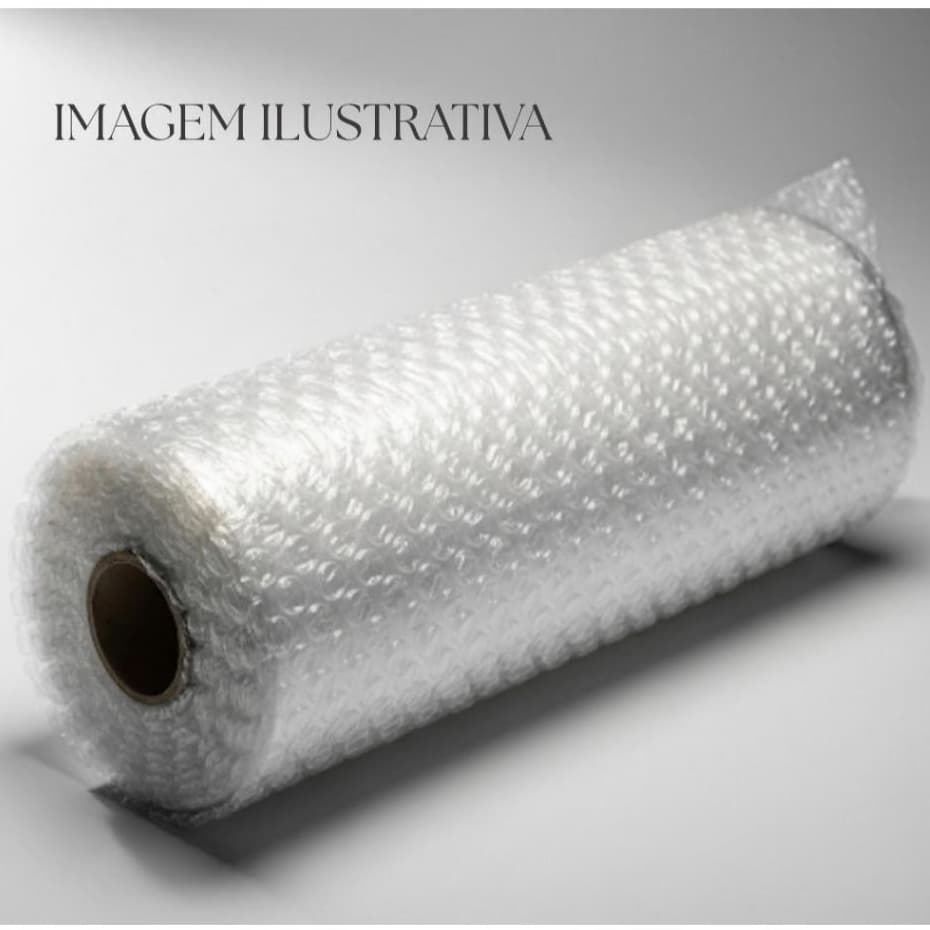 Plástico Bolha 30Micras 40 Cm X 20 Metros