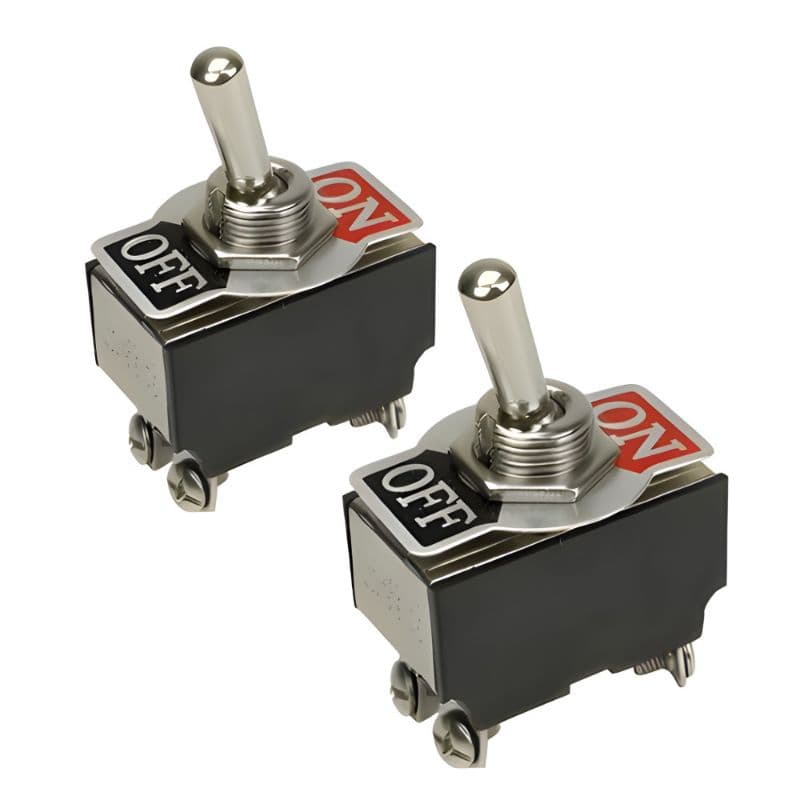 Chave Alavanca Metal On/Off 2 posições 6a 250vac 10a 125vac