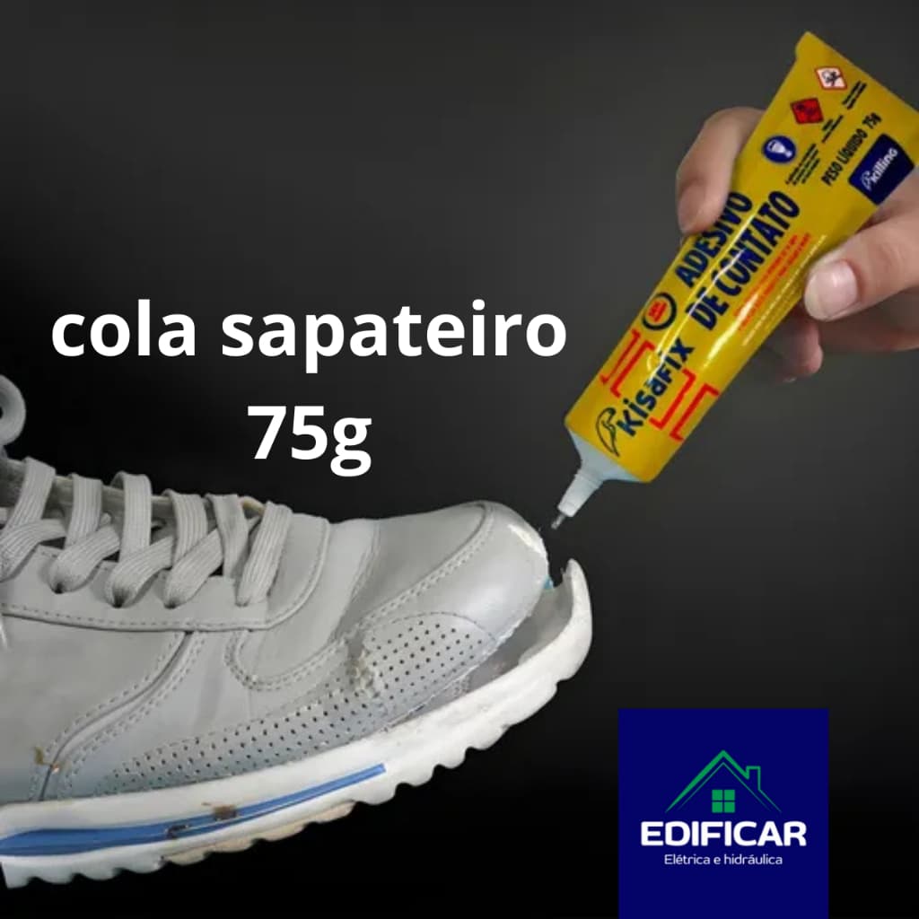 Cola Forte Universal Para Sapatos De 1 Unidade-Adesivo À Prova D'água Reparos Rápidos KISAFIX 75G