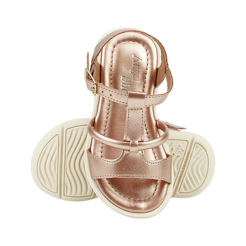 Sandalia papete Infantil Menina Festa Volta as Aulas linda brilho promoção colorida Confortavel