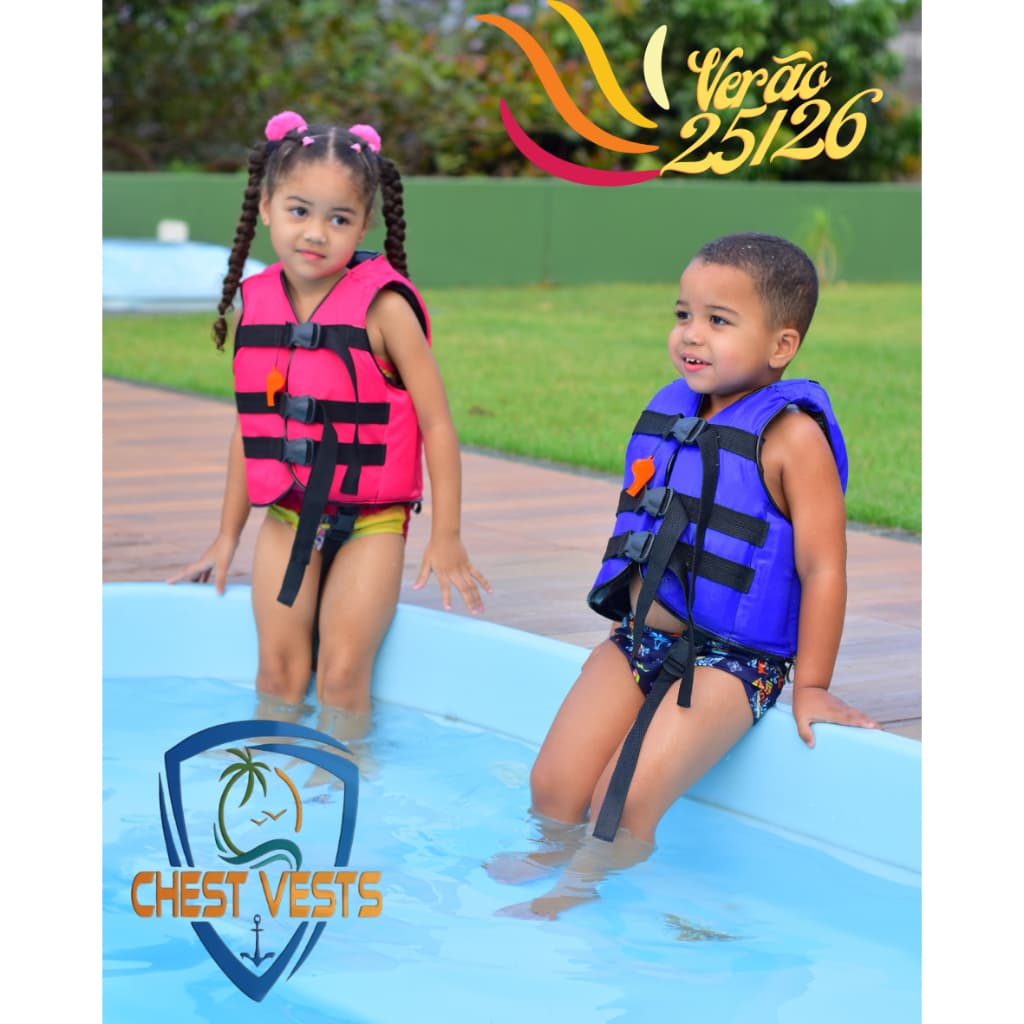 Colete infantil salva vidas Eaf criança Bebe  15 20 30 40 quilos