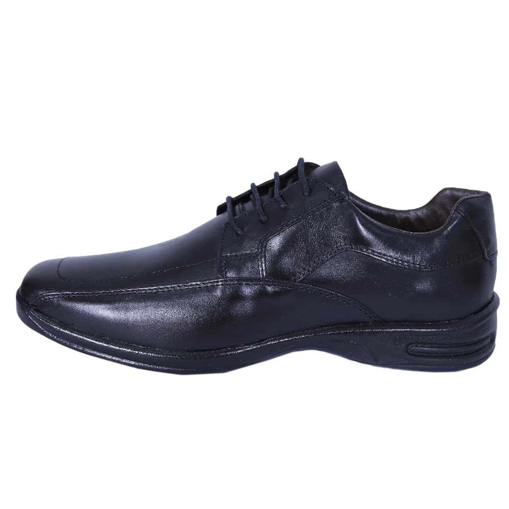 Sapato Social Masculino Conforto Preto Leve Macio Couro