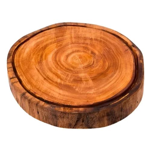 Tabua Madeira Rustica Churrasco Carnes Grande 35x35