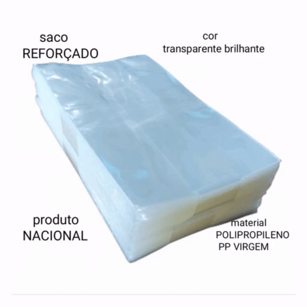 kit Saco Transparente pp Celofane Incolor - presentes, Lembrancinhas, roupas, cestas etc