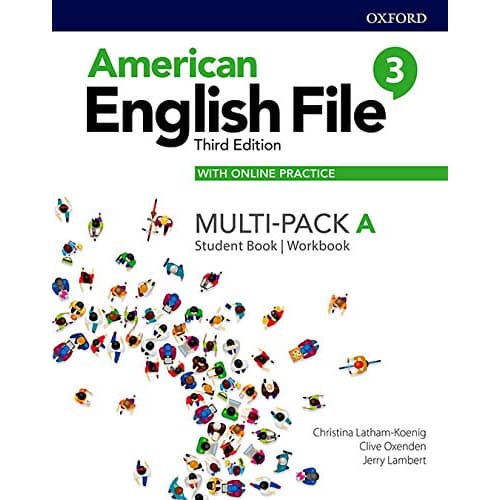 Curso Oxford American English File Level 3A third edition multipack student book e workbook American English