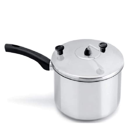 Pipoqueira De Aluminio Polido 4,7L Qualidade Praticidade Cozinha Oferta panela de pipoca