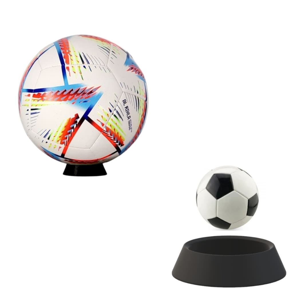 Kit 3 Suportes De Bola De Futebol, Basquete, Vôlei De Mesa