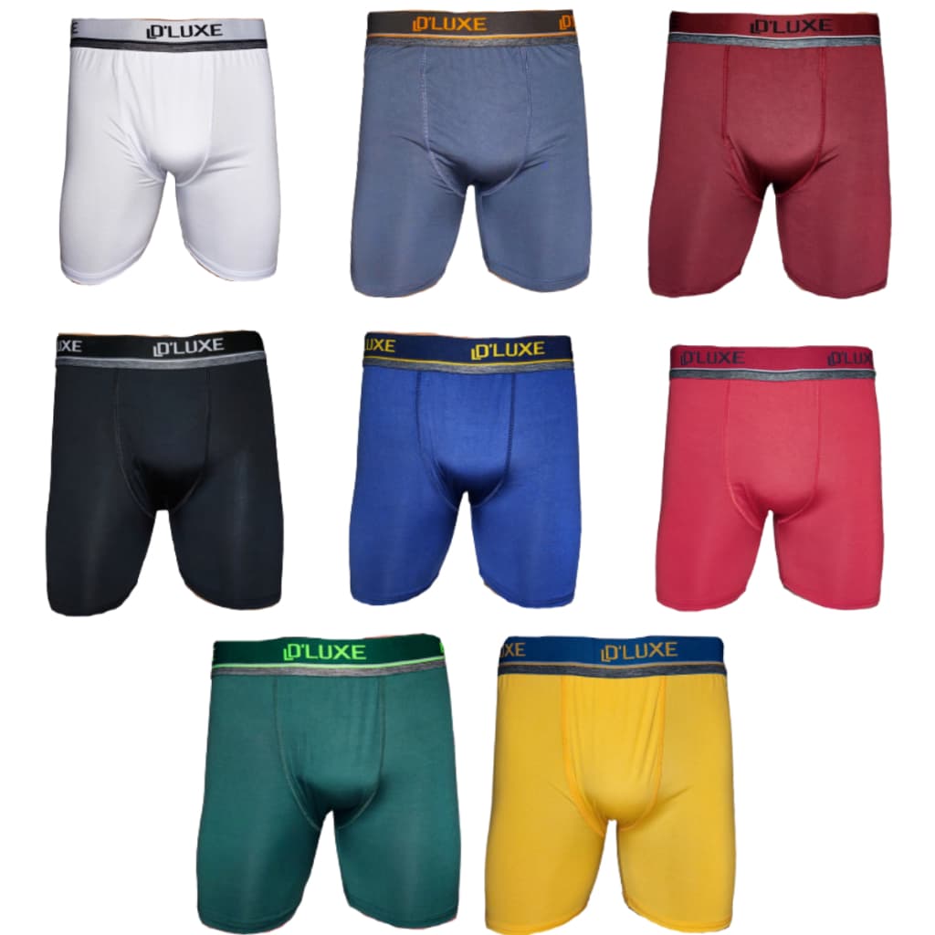 Kit 10 Cueca Térmica Boxer Box Ciclismo Microfibra leggings Original masculino Longa