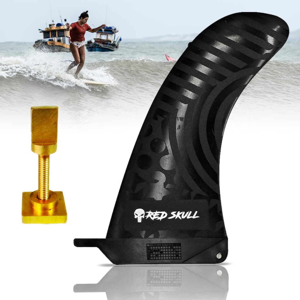 Quilha Central Quilhão  Prancha Longboard StandUp Sup + Parafuso