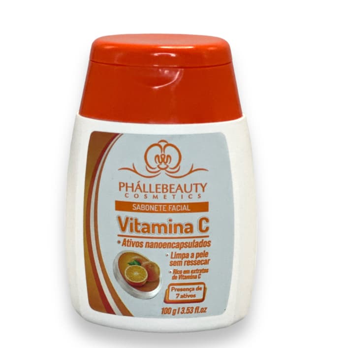 Sabonete Facial Vitamina C PhálleBeauty PH0738