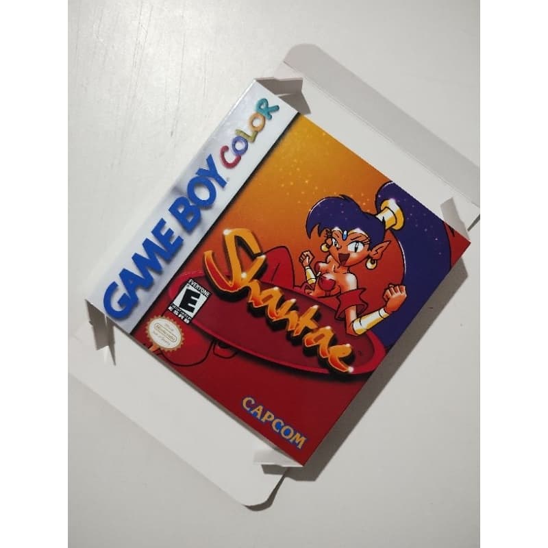 Caixa Shantae Game Boy Color